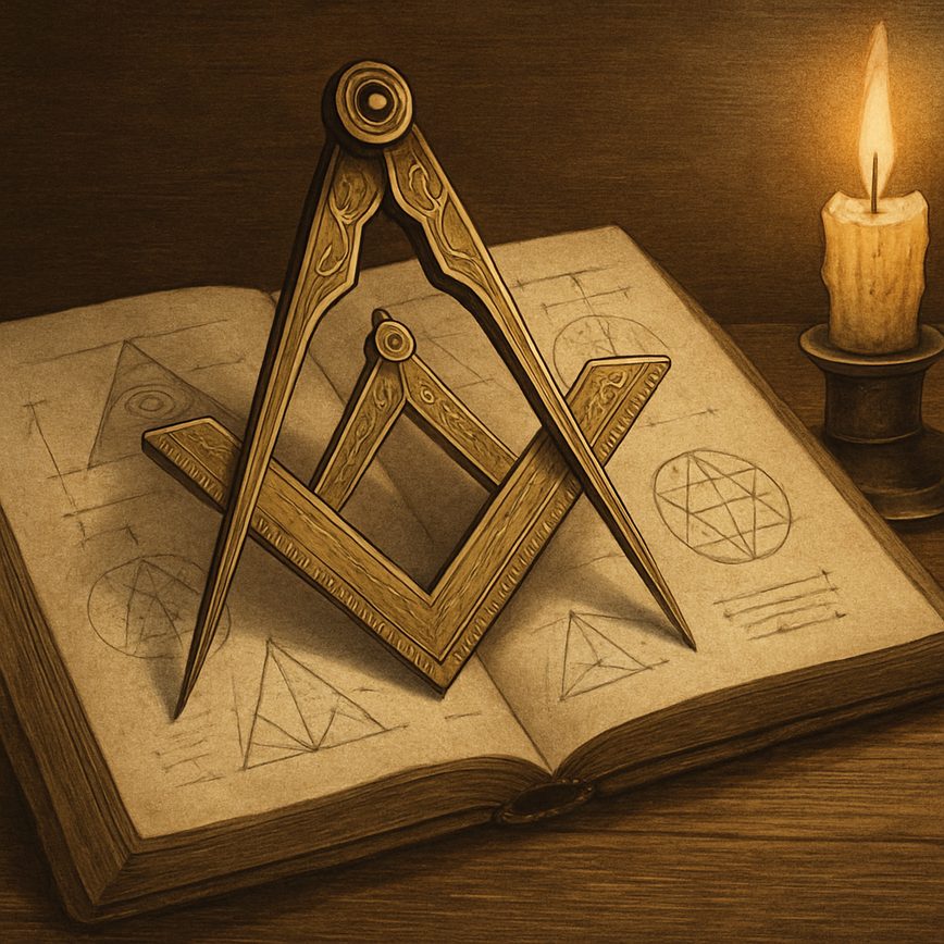 The Geometry of Masonic Symbols