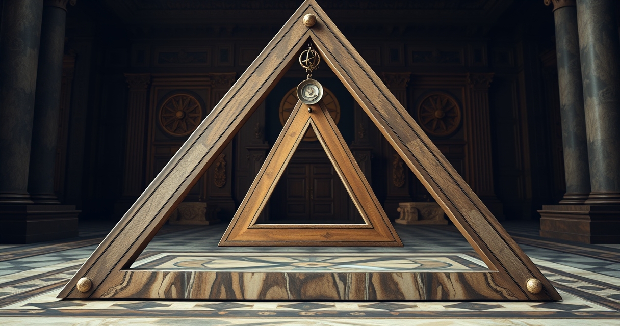 Freemasonry and Classical Scientific Thought — The Intersection of Masonic Geometry and Classical Mechanics