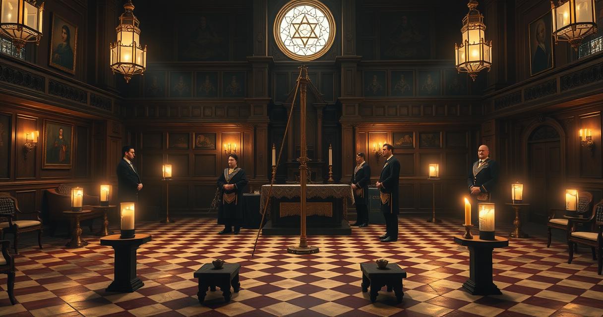 The Role of Symmetry in Masonic Design — Symbolism of Symmetry in Masonic Rituals