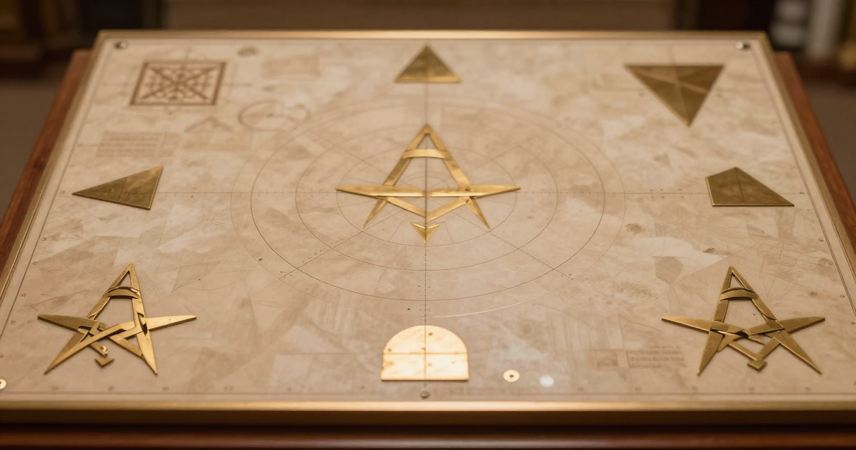 Scientific Symbolism in Masonic Diagrams